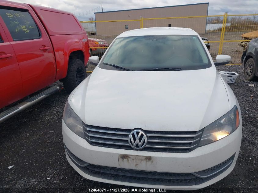 2014 Volkswagen Passat S VIN: 1VWAS7A34EC082639 Lot: 12464871