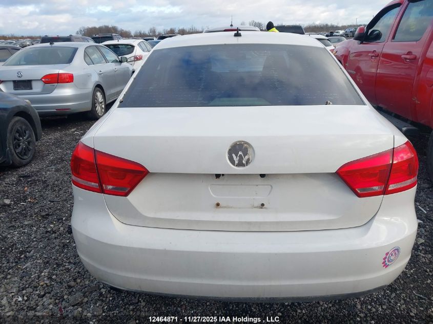 2014 Volkswagen Passat S VIN: 1VWAS7A34EC082639 Lot: 12464871