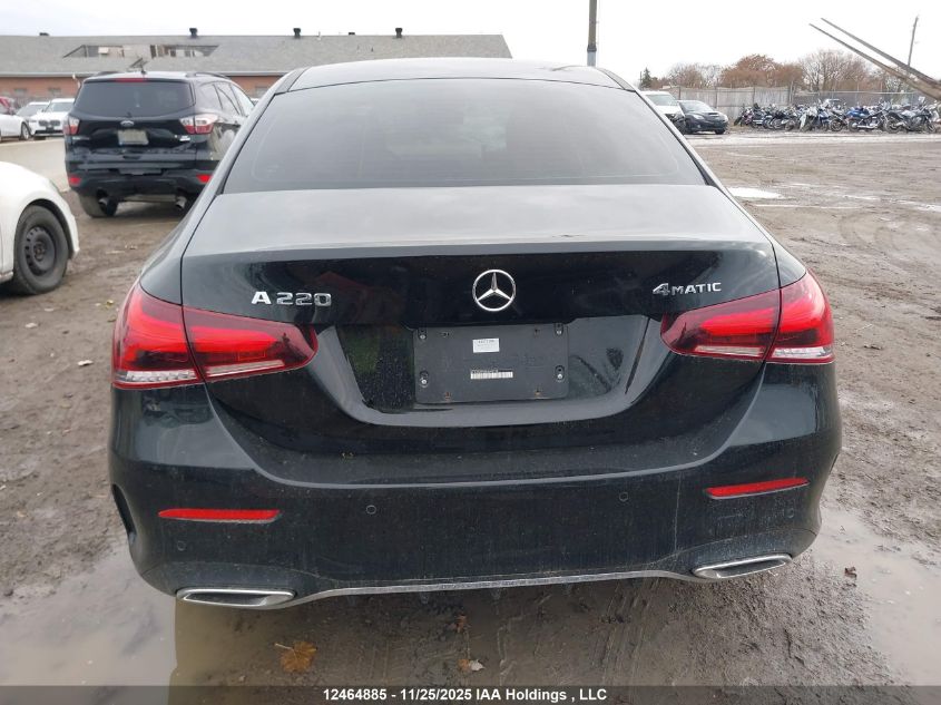 2022 Mercedes-Benz A 220 4Matic VIN: W1K3G4FB8NJ345759 Lot: 12464885