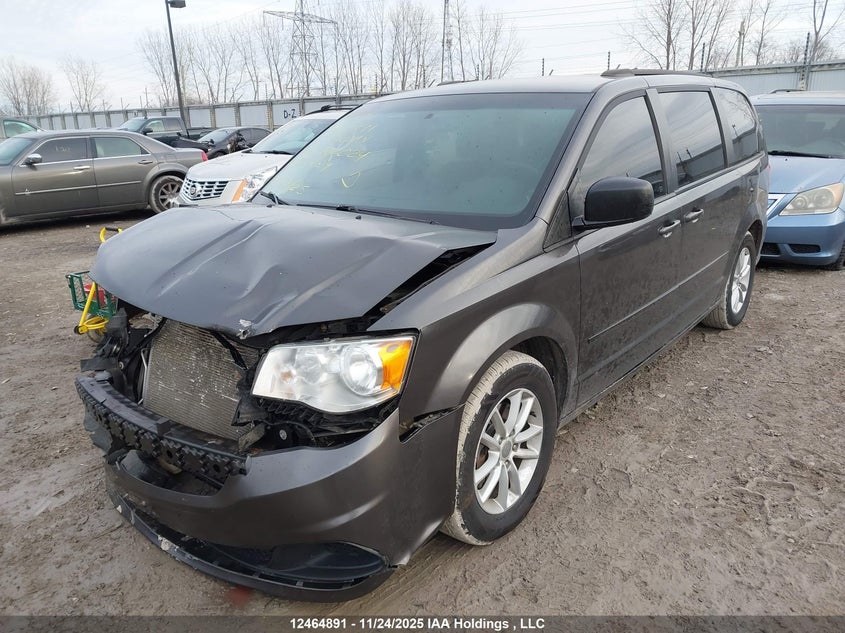 2C4RDGBG3FR666024 2015 DODGE CARAVAN photo no. 2