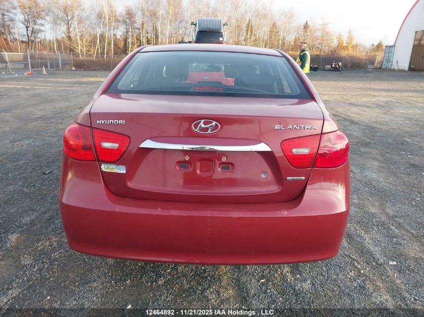 2009 Hyundai Elantra Gl/L VIN: KMHDU45D79U762896 Lot: 12464892