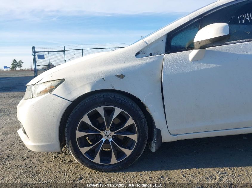 2013 Honda Civic Touring VIN: 2HGFB2F79DH110777 Lot: 12464919