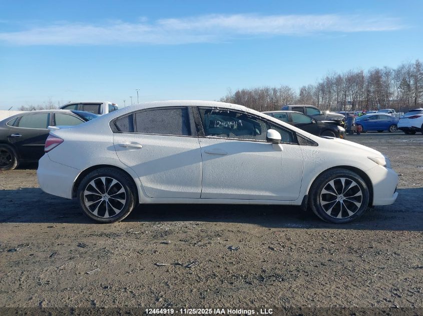 2013 Honda Civic Touring VIN: 2HGFB2F79DH110777 Lot: 12464919