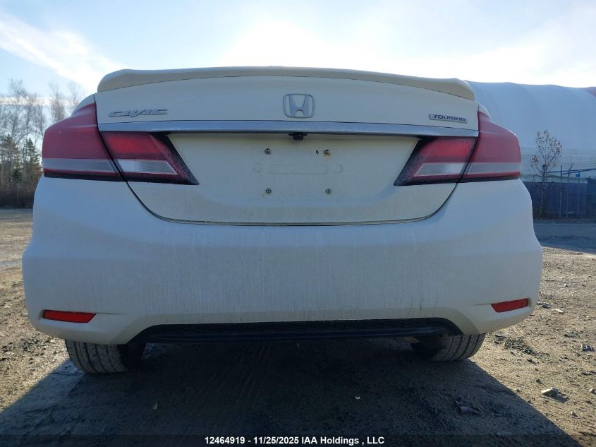 2013 Honda Civic Touring VIN: 2HGFB2F79DH110777 Lot: 12464919