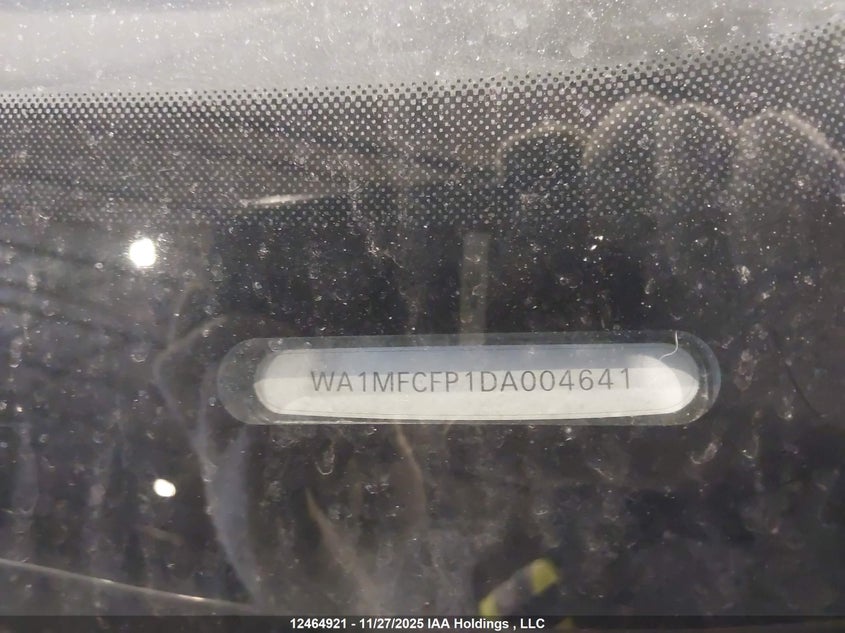 WA1MFCFP1DA004641 2013 AUDI Q5 photo no. 9