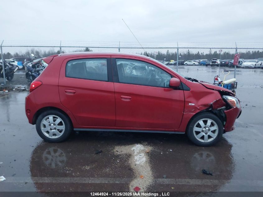 2014 Mitsubishi Mirage Se VIN: ML32A4HJ9EH019104 Lot: 12464924