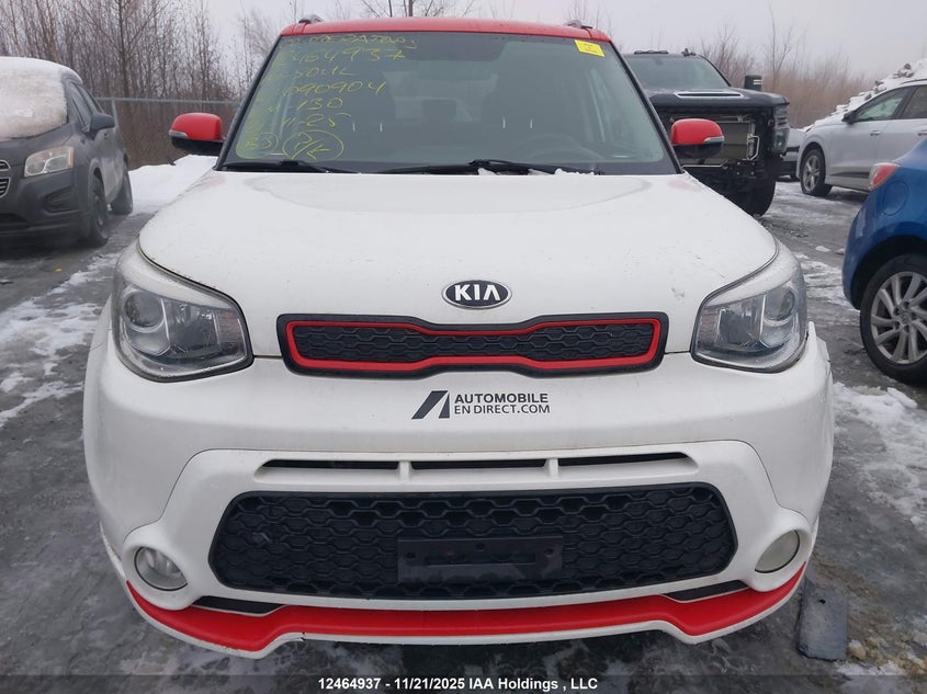 2014 Kia Soul Sx/Sx Luxury/Two-Tone Fathom Blue/White Special Edition/Two-Tone Inferno Red VIN: KNDJX3A55E7090904 Lot: 12464937