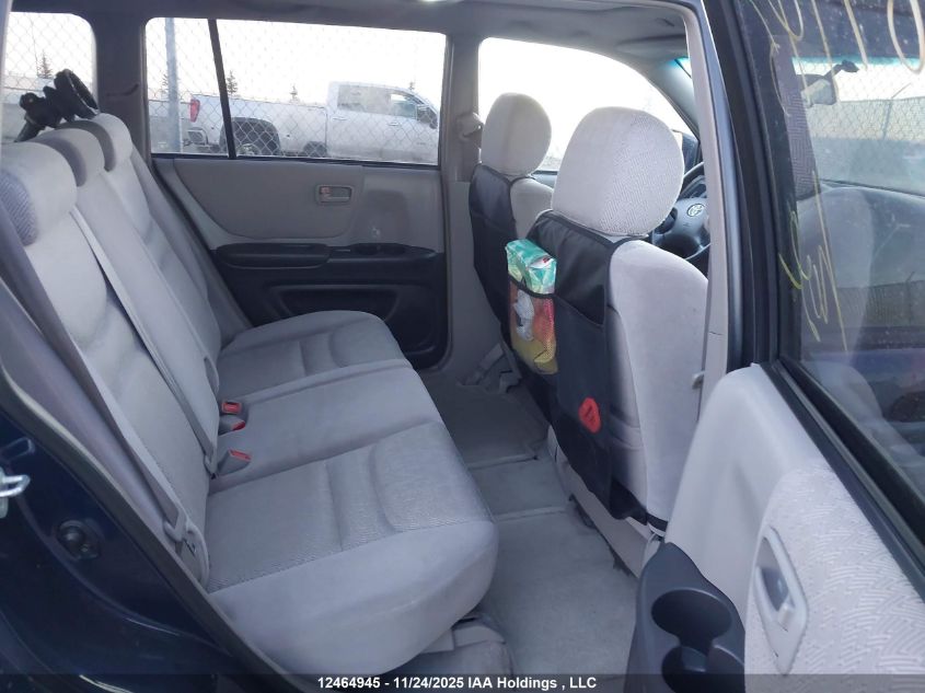 2001 Toyota Highlander VIN: JTEHF21AX10025215 Lot: 12464945