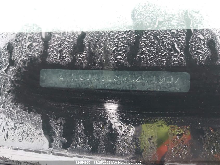 2010 Toyota Corolla VIN: 2T1BU4EE5AC281907 Lot: 12464950