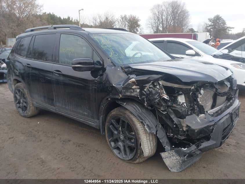 5FNYF8H84SB500595 2025 Honda Passport Black Edition auction photo 1