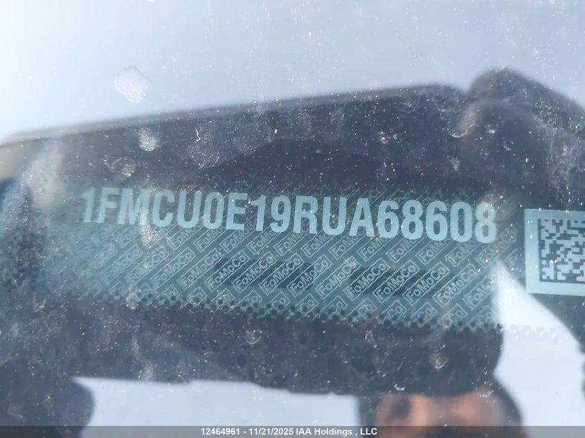1FMCU0E19RUA68608 2024 FORD ESCAPE photo no. 19