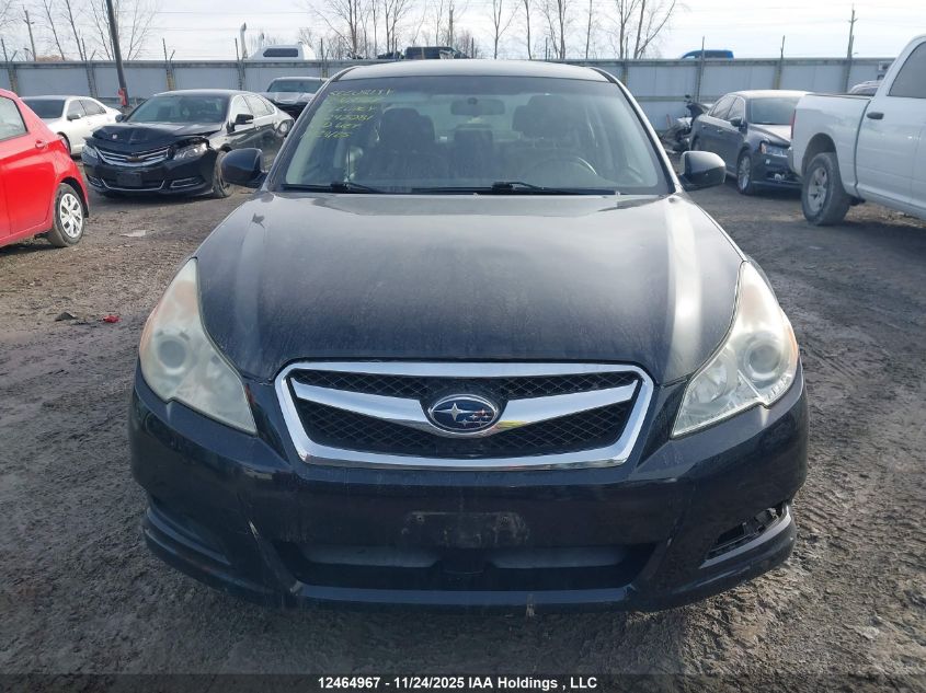 2011 Subaru Legacy 2.5 I/2.5 I Convenience Package VIN: 4S3BMGA63B3242081 Lot: 12464967