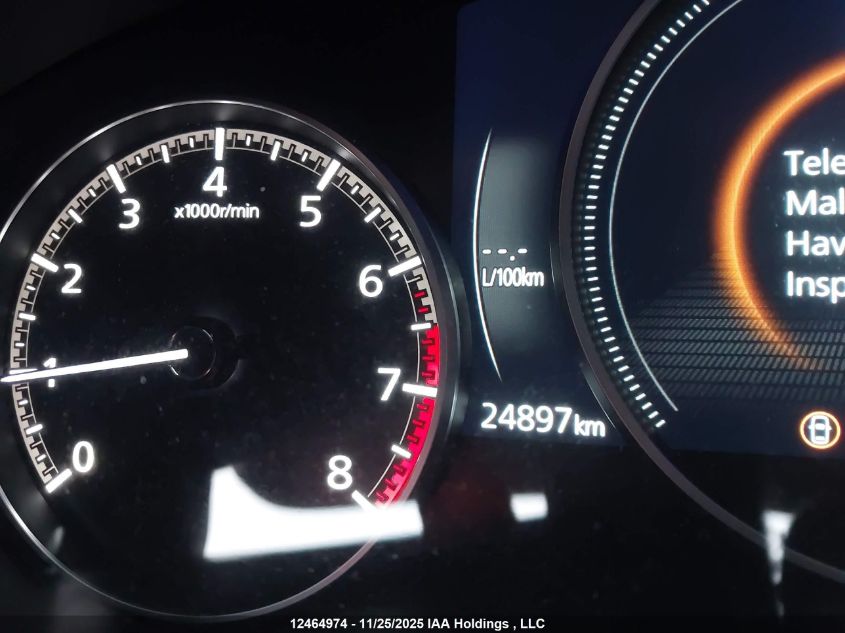 2025 Mazda Mazda3 Gx VIN: JM1BPABM8S1782524 Lot: 12464974