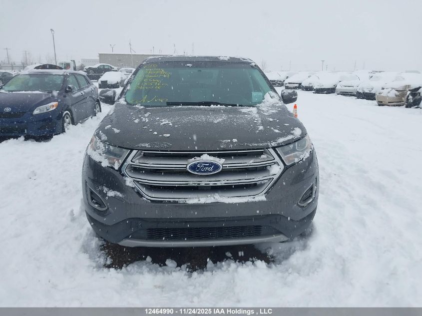 2017 Ford Edge Sel VIN: 2FMPK4J86HBB65044 Lot: 12464990