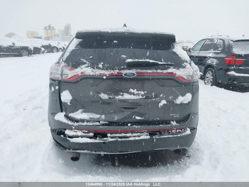 2017 Ford Edge Sel VIN: 2FMPK4J86HBB65044 Lot: 12464990