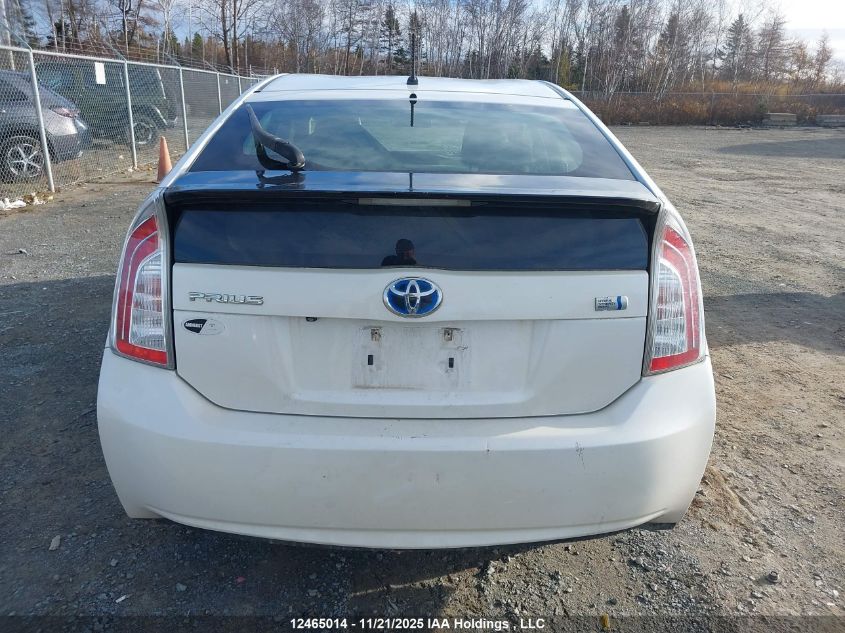 2013 Toyota Prius VIN: JTDKN3DUXD0349083 Lot: 12465014