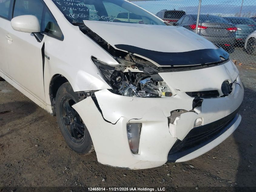 2013 Toyota Prius VIN: JTDKN3DUXD0349083 Lot: 12465014