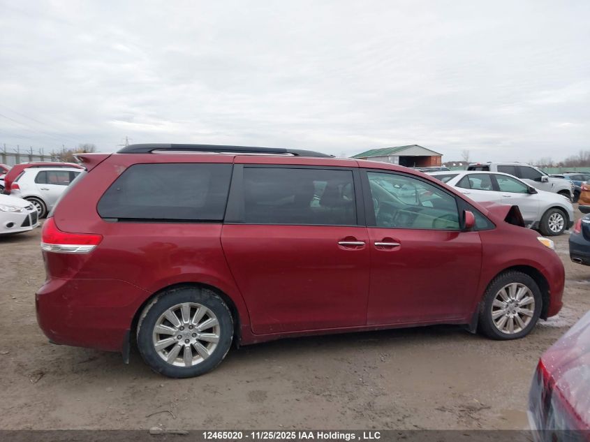 2011 Toyota Sienna Limited 7 Passenger VIN: 5TDDK3DC0BS008777 Lot: 12465020