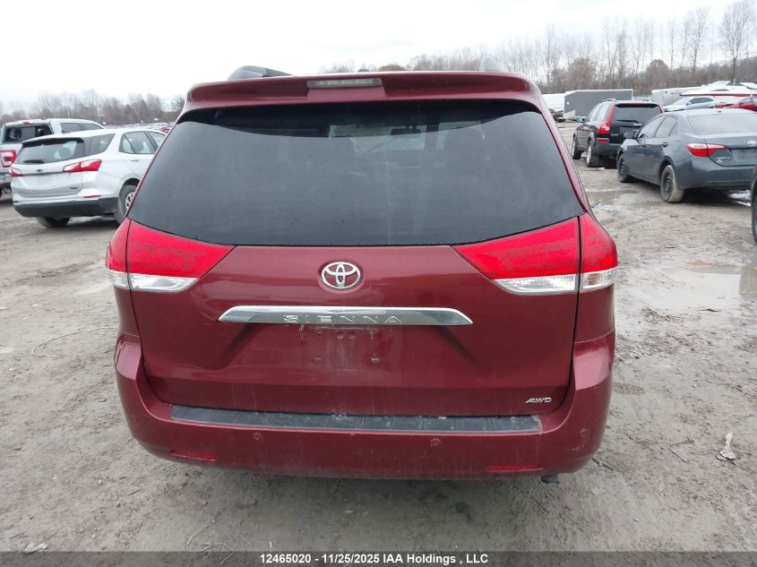 2011 Toyota Sienna Limited 7 Passenger VIN: 5TDDK3DC0BS008777 Lot: 12465020