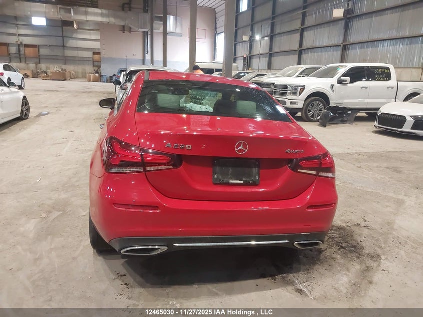 2020 Mercedes-Benz A 220 4Matic VIN: WDD3G4FB6LW042334 Lot: 12465030