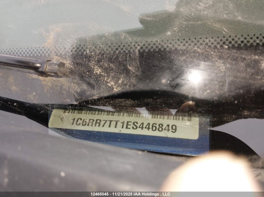 2014 Ram 1500 Slt VIN: 1C6RR7TT1ES446849 Lot: 12465045
