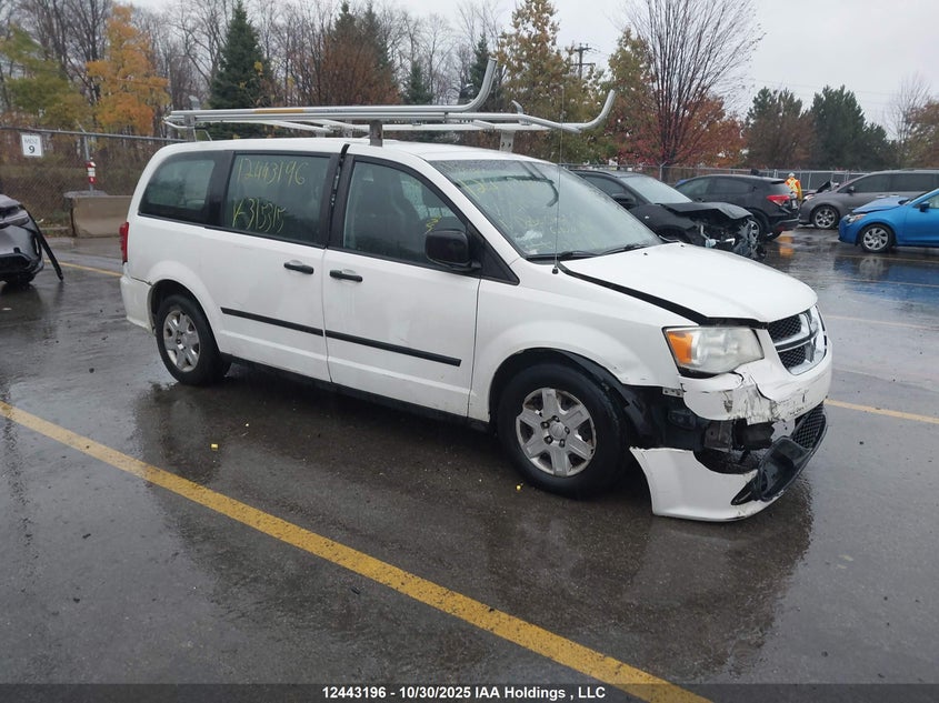 2C4RDGBG8CR315315 2012 Dodge Grand Caravan Se/Sxt auction photo 1