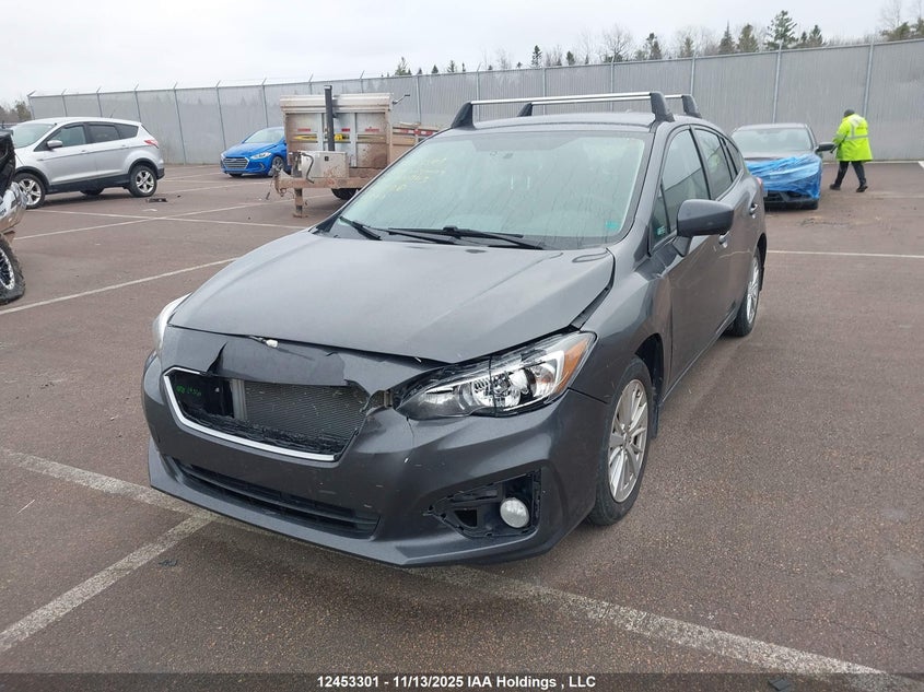 2018 Subaru Impreza Touring VIN: 4S3GTAE60J3741743 Lot: 12453301X