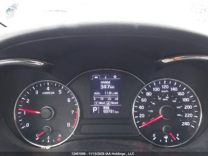 2015 Kia Forte 2.0L Ex VIN: KNAFX4A89F5260570 Lot: 12451858X