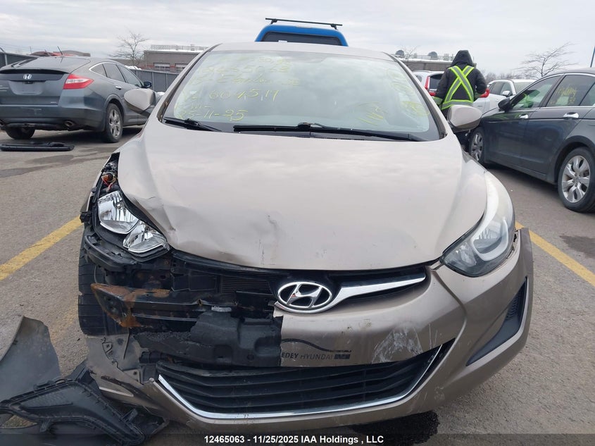 2015 Hyundai Elantra Se/Sport/Limited VIN: 5NPDH4AE3FH604519 Lot: 12465063