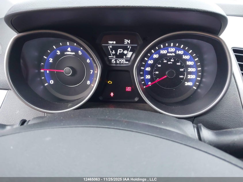 2015 Hyundai Elantra Se/Sport/Limited VIN: 5NPDH4AE3FH604519 Lot: 12465063