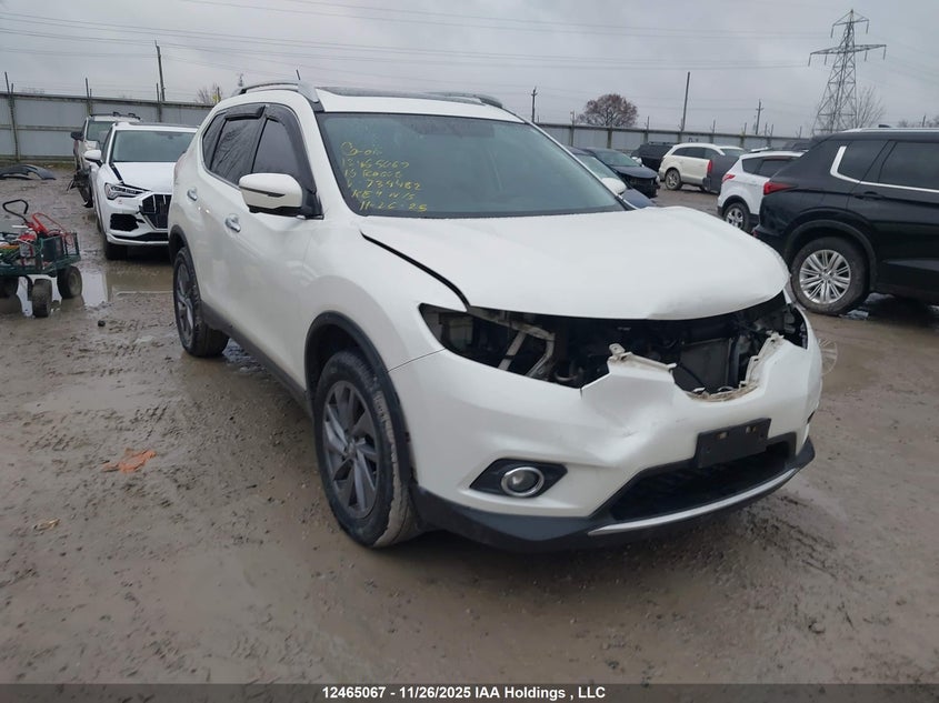5N1AT2MV6GC734482 2016 Nissan Rogue S/Sl Premium/Sv auction photo 1