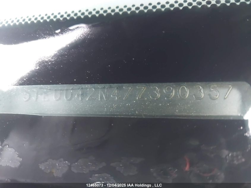 2007 Toyota Tacoma Base V6 VIN: 5TEUU42N47Z390357 Lot: 12465073