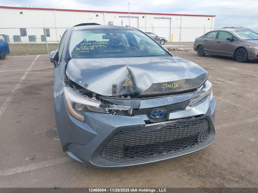 2022 Toyota Corolla VIN: JTDBAMDE0NJ039174 Lot: 12465084