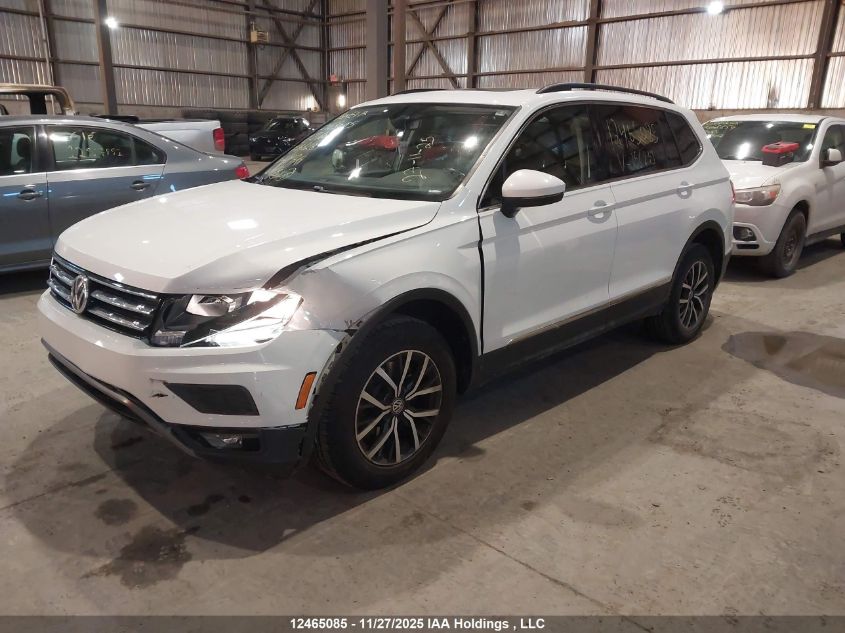 2018 Volkswagen Tiguan Comfortline VIN: 3VV2B7AX2JM156239 Lot: 12465085