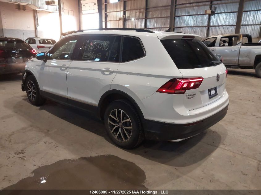 2018 Volkswagen Tiguan Comfortline VIN: 3VV2B7AX2JM156239 Lot: 12465085