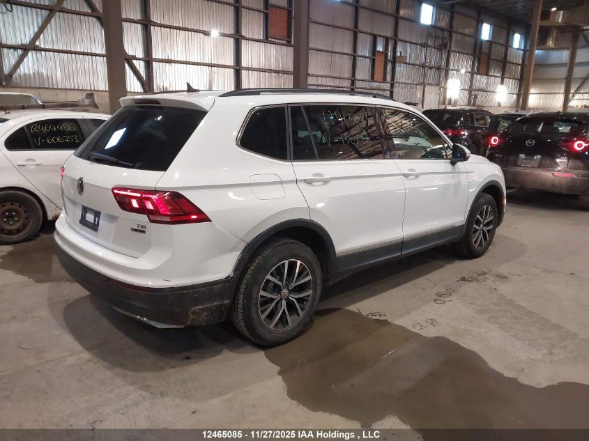 2018 Volkswagen Tiguan Comfortline VIN: 3VV2B7AX2JM156239 Lot: 12465085