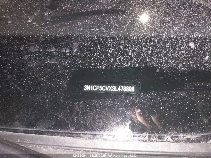 2025 Nissan Kicks Play Sv VIN: 3N1CP5CVXSL478898 Lot: 12465091