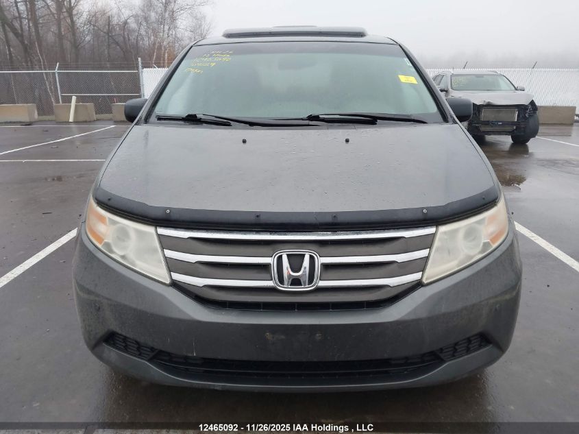 2012 Honda Odyssey Exl VIN: 5FNRL5H66CB504689 Lot: 12465092