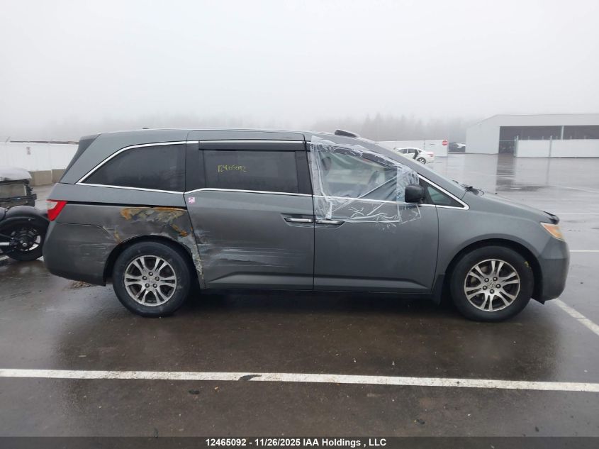 2012 Honda Odyssey Exl VIN: 5FNRL5H66CB504689 Lot: 12465092