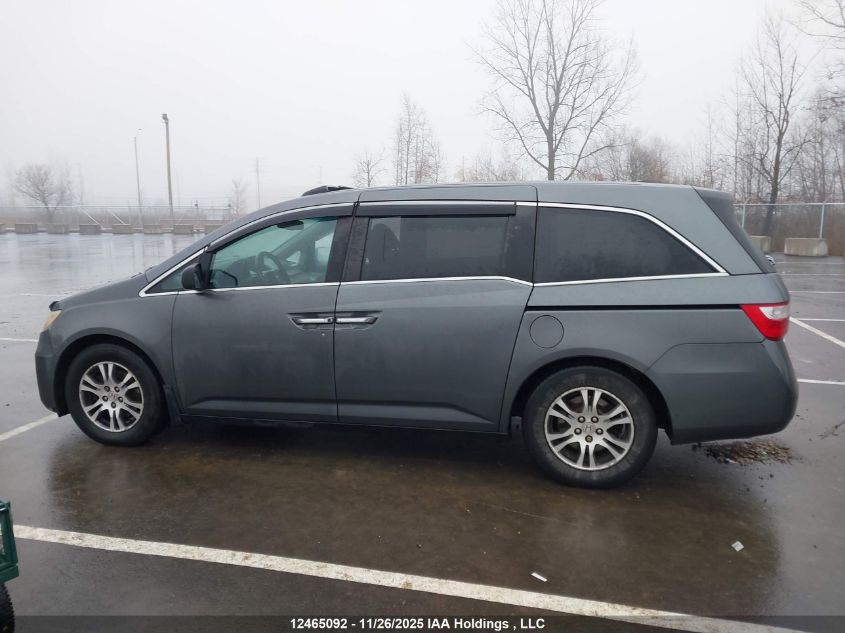 2012 Honda Odyssey Exl VIN: 5FNRL5H66CB504689 Lot: 12465092