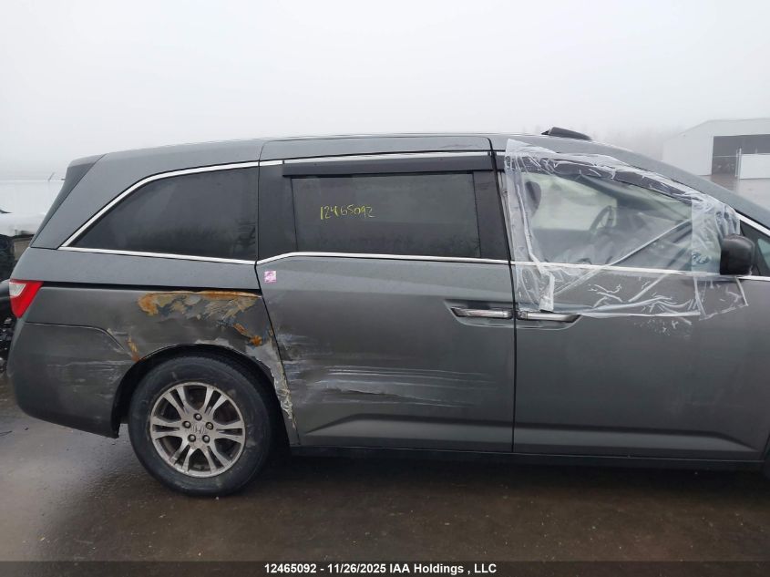 2012 Honda Odyssey Exl VIN: 5FNRL5H66CB504689 Lot: 12465092