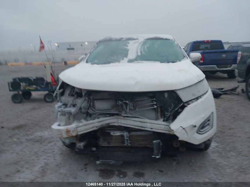 2016 Ford Edge Sel VIN: 2FMPK4J9XGBB45564 Lot: 12465140