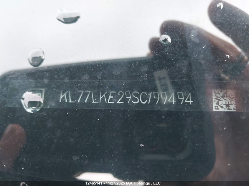 KL77LKE29SC199494 2025 CHEVROLET TRAX photo no. 19
