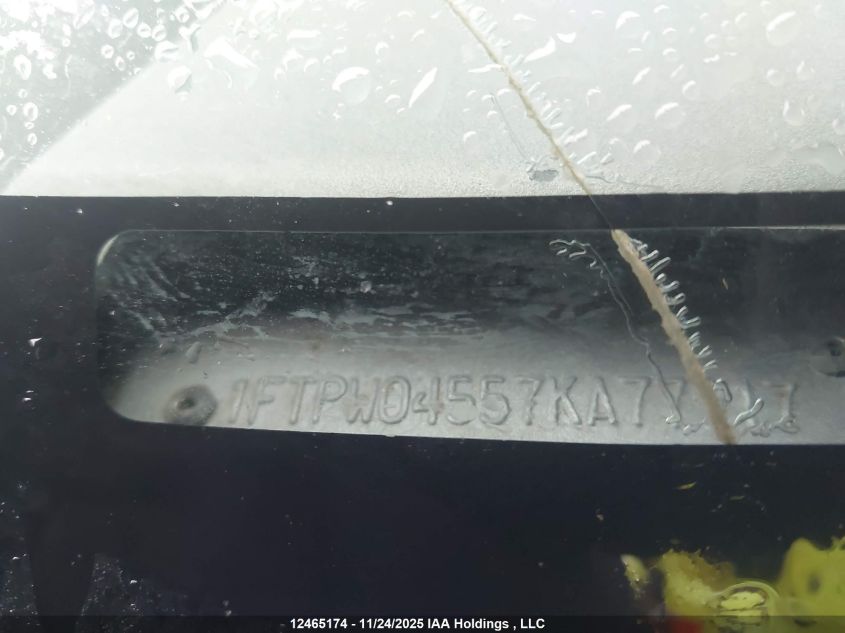 2007 Ford F-150 Fx4/Xlt VIN: 1FTPW04557KA77917 Lot: 12465174