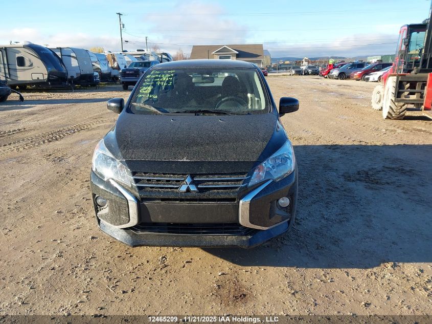 2024 Mitsubishi Mirage Es/Le VIN: ML32AUHJ5RH023334 Lot: 12465209