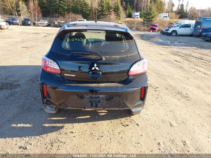 2024 Mitsubishi Mirage Es/Le VIN: ML32AUHJ5RH023334 Lot: 12465209