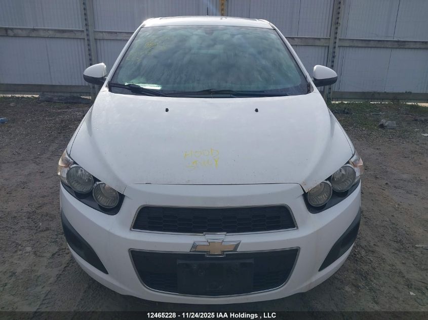 2014 Chevrolet Sonic Lt Auto VIN: 1G1JC5SH1E4114352 Lot: 12465228