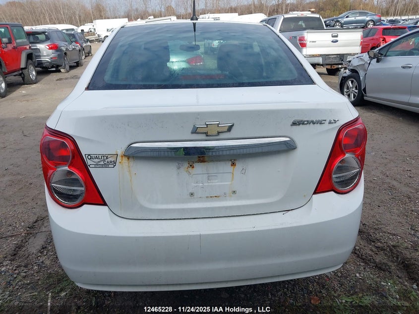 2014 Chevrolet Sonic Lt Auto VIN: 1G1JC5SH1E4114352 Lot: 12465228