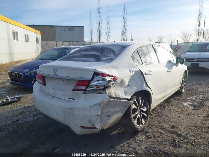 2015 Honda Civic Ex 4Dr VIN: 2HGFB2F5XFH028722 Lot: 12465229