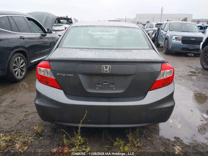 2012 Honda Civic Ex VIN: 2HGFB2F55CH035993 Lot: 12465252